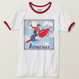 アメリカンポップカウボーイTシャツ Tシャツ