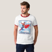 アメリカンポップカウボーイTシャツ Tシャツ (正面フル)