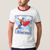 アメリカンポップカウボーイTシャツ Tシャツ (正面)