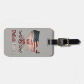 アメリカンポーランドルーツラゲッジタグテンプレート ラゲッジタグ (正面横)