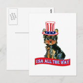 アメリカンポo ポストカード (正面/裏面)