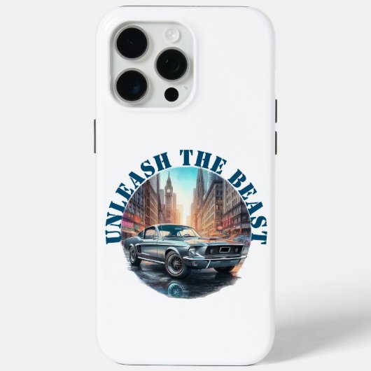 アメリカンマッスルカーを解き放て Case-Mate iPhoneケース (裏面)