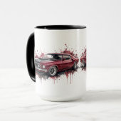 アメリカンマッスルカーマグ マグカップ (正面左)