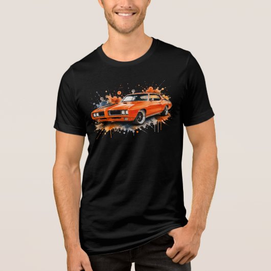 アメリカンマッスルカー トライブレンドTシャツ (正面)