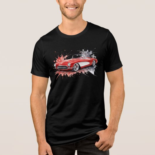 アメリカンマッスルカー トライブレンドTシャツ (正面)