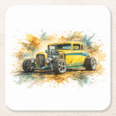 アメリカンマッスルカー ペーパーコースター (正面)