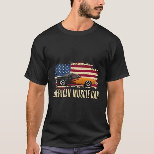 アメリカンマッスルカーNs Tシャツ (正面)