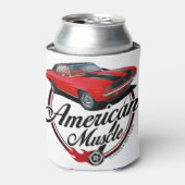 アメリカンマッスルレッドカマロ 缶クーラー (缶正面)