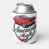 アメリカンマッスルレッドカマロ 缶クーラー (缶裏面)