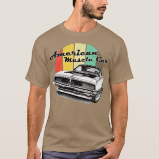 アメリカンマッスルV8エンジン Tシャツ