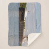 アメリカンマリナーシェルパ毛布 シェルパブランケット (正面)