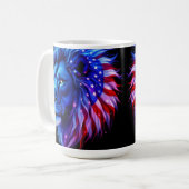 アメリカンライオン コーヒーマグカップ (正面左)