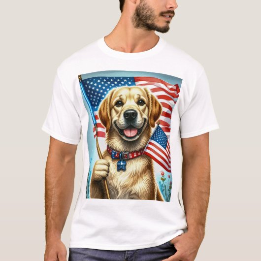 アメリカンラブ - いつも忠実 Tシャツ (正面)