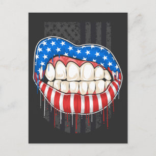 アメリカンリップTシャツ ポストカード