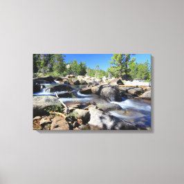 アメリカンリバーのシルバーフォーク、キャンバス キャンバスプリント
