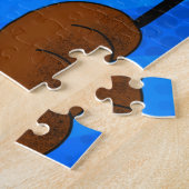 アメリカンレオパードハウンド醜い顔1000ピース ジグソーパズル (側面)