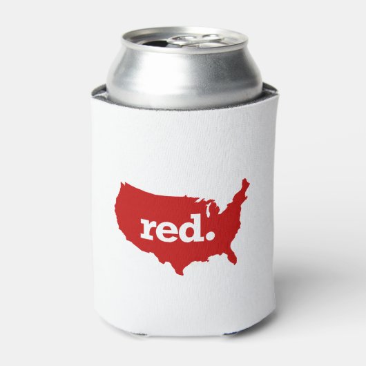アメリカンレッド州 缶クーラー (缶正面)