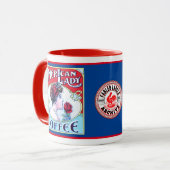 アメリカンレディーコーヒーマグ マグカップ (正面左)