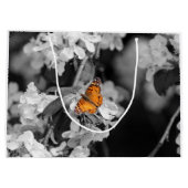 アメリカンレディーバタフライオンブロッサム抱き枕 ラージペーパーバッグ (裏面)