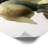 アメリカンロビンバードアートプリントポスター ポスター (角)