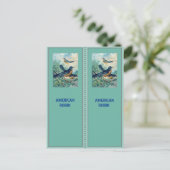 アメリカンロビンブックマーク ポストカード (スタンド正面)