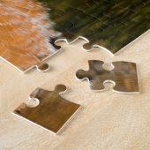 アメリカンロビン入浴2 ジグソーパズル (側面)