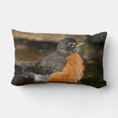 アメリカンロビン入浴2 ランバークッション (裏面)