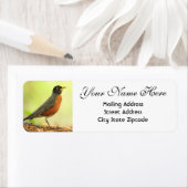 アメリカンロビン差出人住所 ラベル (インサイチュ)