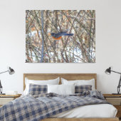 アメリカンロビン キャンバスプリント (インサイチュ (寝室))