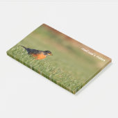 アメリカンロビン・ザ・ウィンターグラス ポストイット (アングル)