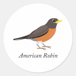 アメリカンロビン ラウンドシール