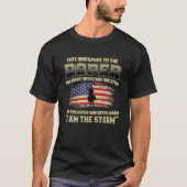 アメリカンローパーロデオカウボーイ引用文ウェスタンチームロップ Tシャツ (正面)