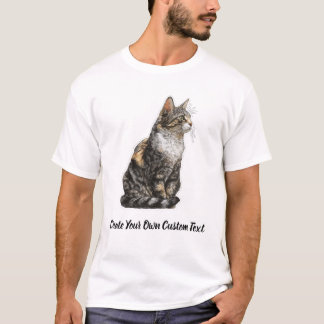 アメリカンワイヤーヘア 猫のカスタムグッズ オーダーメイド  Tシャツ
