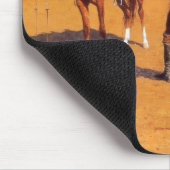 アメリカンワイルドウェストポロポニー マウスパッド (コーナー)