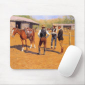 アメリカンワイルドウェストポロポニー マウスパッド (マウス)