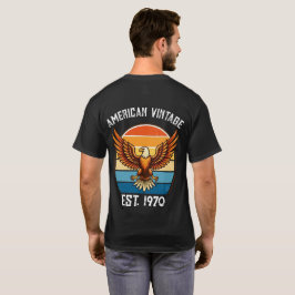 アメリカンヴィンテージ・イーグル・サンセット Est 1970 Tシャツ