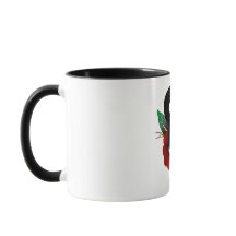 アメリカン伝統的タトゥーフラワーケトルベル