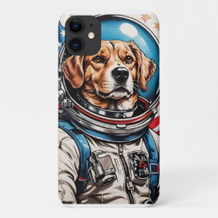 アメリカン伝統的ドッグスケッチ iPhone 11 ケース
