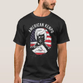 アメリカン拳法空手武術アーツトレーニングベルトO Tシャツ (正面)