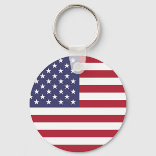 アメリカン統一された州USAフラグキーチェーン キーホルダー