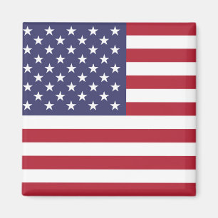 アメリカン統一された州USAフラグスクエアマグネット マグネット