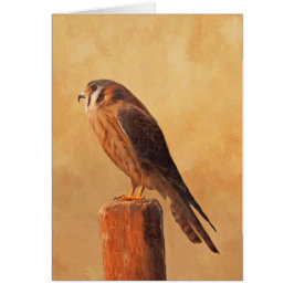 アメリカン絵画ケストレル – Bird Artオリジナル
