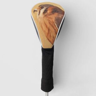 アメリカン絵画ケストレル – Bird Artオリジナル ゴルフヘッドカバー