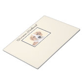 アメリカン絵画フォックスハウンド – Cuteオリジナルドッグアート ノートパッド (アングル)