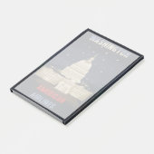 アメリカン航空のヴィンテージ旅行ポスター ポストイット (アングル)