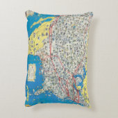 アメリカン航空システム地図 アクセントクッション (裏面(縦))