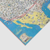 アメリカン航空システム地図 薄葉紙 (詳細)