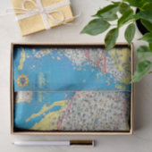 アメリカン航空システム地図 薄葉紙 (ギフト)