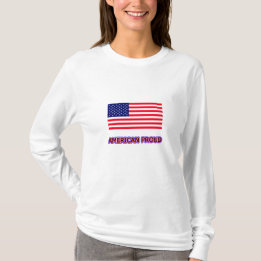 アメリカン誇りを持ったザミュージアムZazzleテンプレート Tシャツ