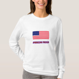アメリカン誇りを持ったザミュージアムZazzleテンプレート Tシャツ